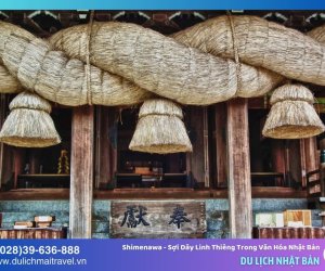 Shimenawa - Sợi Dây Thiêng Liêng Trong Văn Hóa Nhật Bản