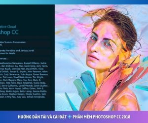 Tải Photoshop 2018 full crack - Cài đặt 5 phút sử dụng vĩnh viễn