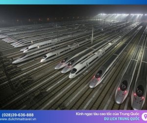 Tàu cao tốc chạy êm tới mức đồng xu không dịch chuyển khi đạt tốc độ 300 km/h 