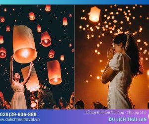 Lễ hội thả đèn Yi Peng – Trải nghiệm khó quên ở Chiang Mai