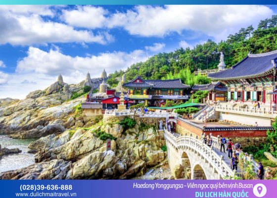 Lạc bước giữa chốn bồng lai tại chùa biển Haedong Yonggungsa