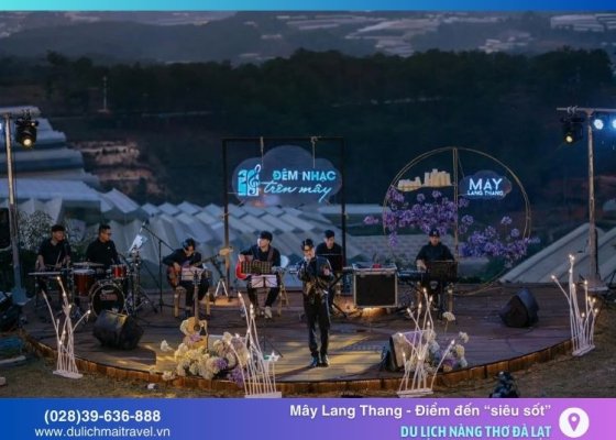 Cafe Mây Lang Thang - Nơi Chill Cùng Âm Nhạc Khi Du Lịch Đà Lạt