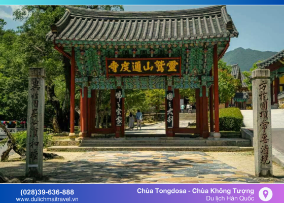 Chùa Tongdosa - Ngôi Chùa Không Có Tượng Phật Nào ở Hàn Quốc