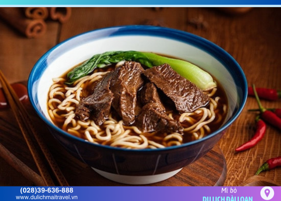 Mì bò Đài Loan: Bản giao hưởng vị giác