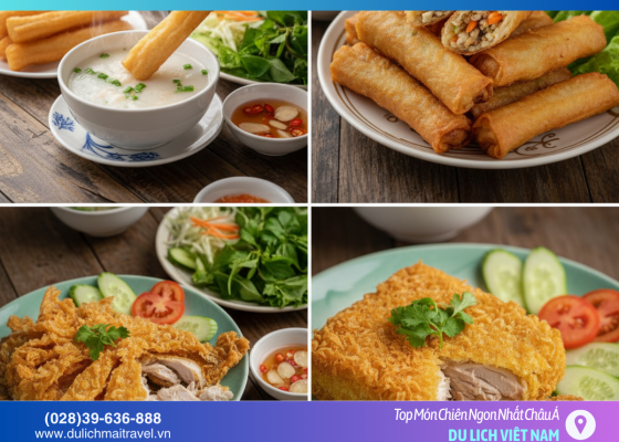 Cơn Sốt Giòn Tan Ẩm Thực Việt Đổ Bộ Top Món Chiên Ngon Nhất Châu Á