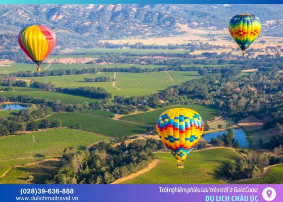 Trải nghiệm phiêu lưu trên trời ở Gold Coast, thủ phủ du lịch Úc