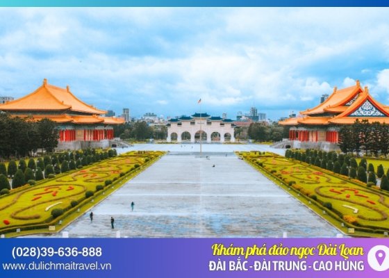 Tour Đài Loan 5N4D - Khám phá Cao Hùng - Đài Trung - Đài Bắc