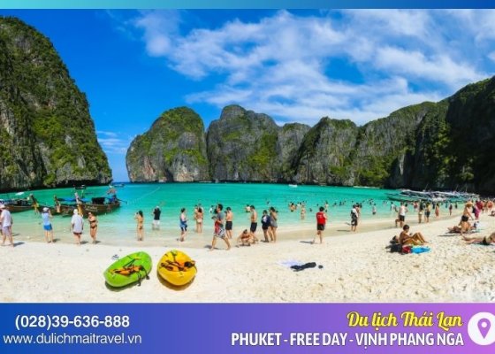 Tour Phuket 4N3D | Vịnh Phang Nga - Koh Phiphi (Freeday)