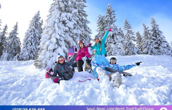 Tour Hàn Quốc Tết 2026 || Seoul - Nami - Lotte World - Trượt Tuyết Elysian [5N4Đ]