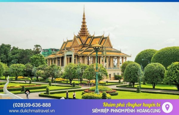 Tour Campuchia 4 Ngày 3 Đêm, Siêm Riệp - Phnôm Pênh, Khám Phá Angkor Huyền Bí