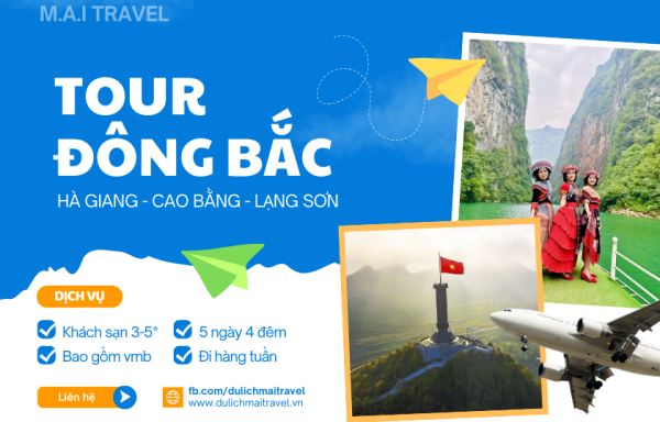 Tour Đông Bắc 5N4D, Hà Giang - Cao Bằng - Lạng Sơn, Thứ 7 Hàng Tuần