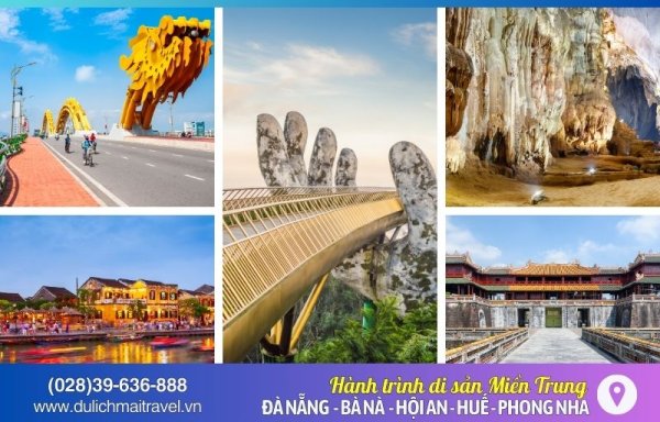 Tour Miền Trung Tết 2026 | Đà Nẵng, Hội An, Bà Nà, Phong Nha 4N3D