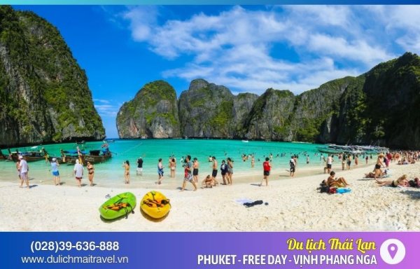 Tour Phuket 4N3D | Vịnh Phang Nga - Koh Phiphi (Freeday)