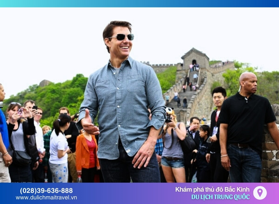 Tom Cruise tham quan Vạn Lý Trường Thành