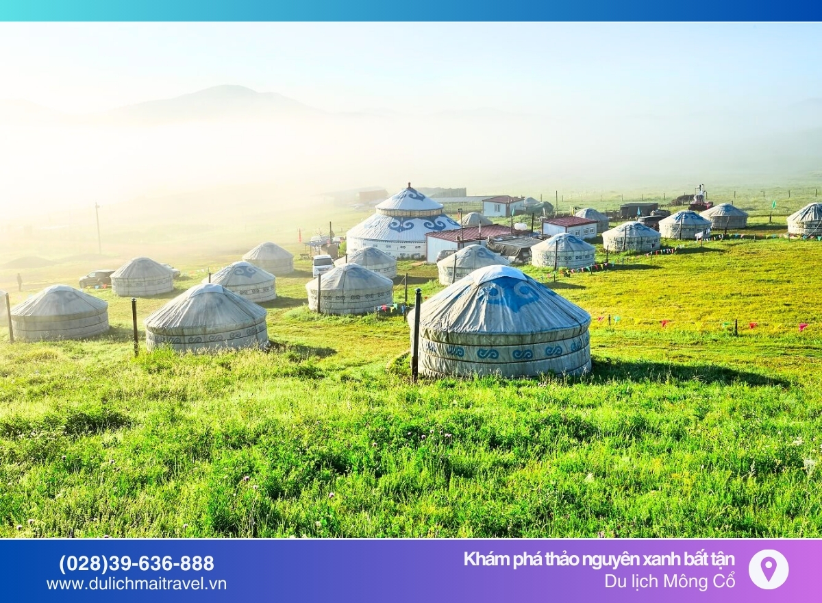 Những túp lều Ger (hay Yurt)