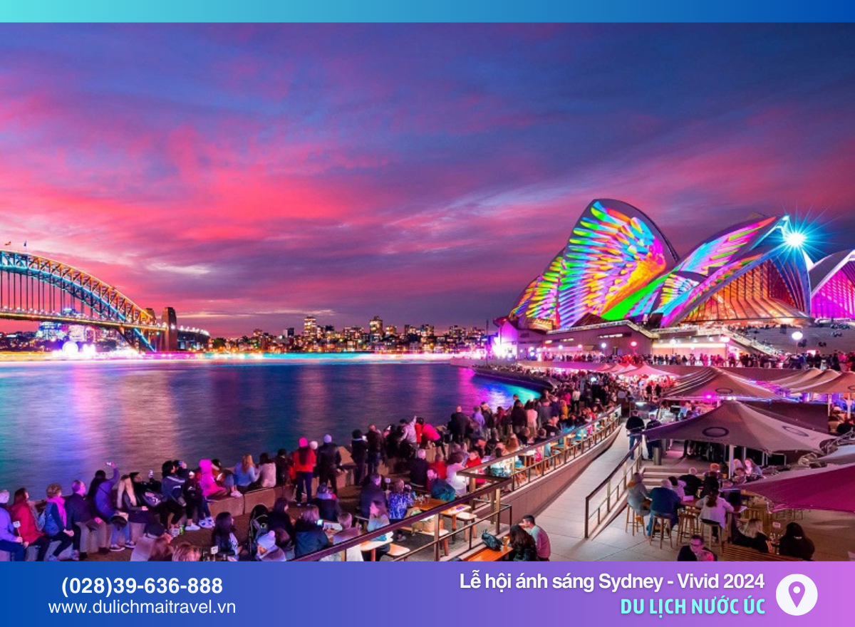 Lễ hội ánh sáng Sydney - Vivid 