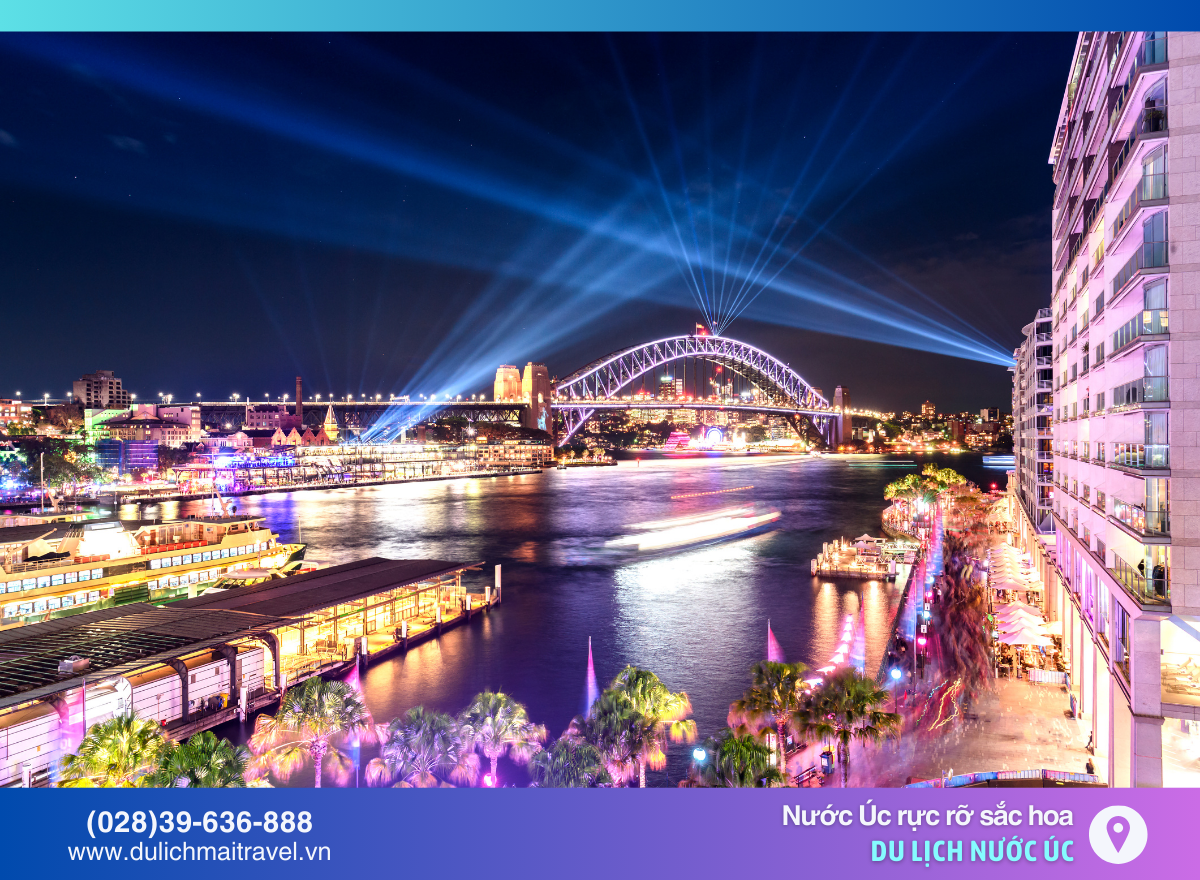 Lễ hội ánh sáng Sydney 2024