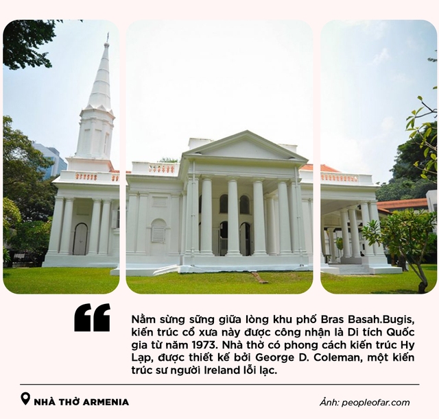 du lịch tâm linh singapore -Nhà thờ Armenian