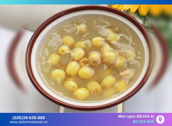 chè long nhãn hạt sen, đặc sản du lịch huế