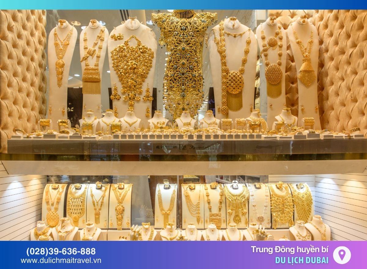 Chợ Vàng Dubai - Dubai Gold Souk