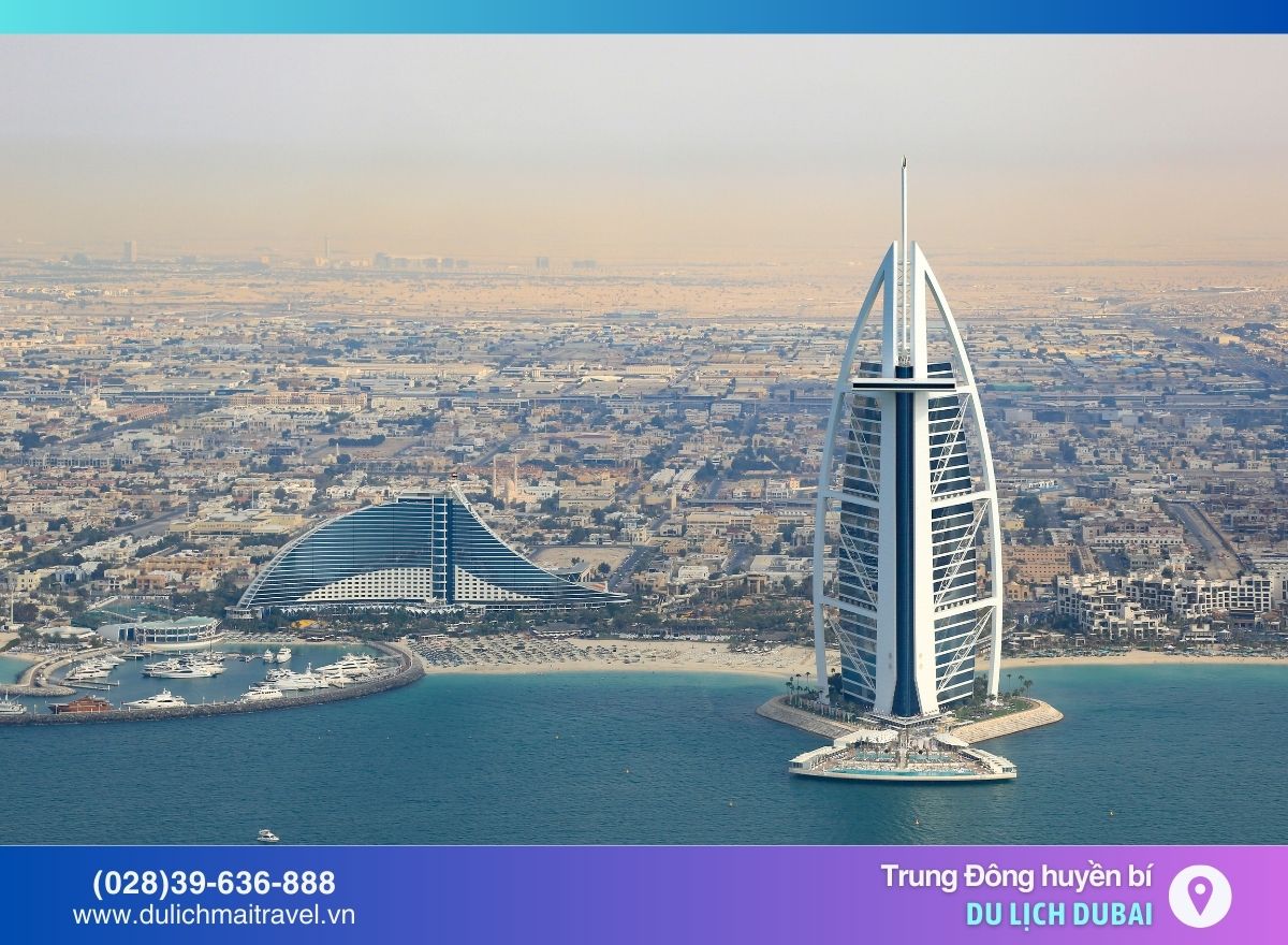Khách sạn hình cánh buồm - Burj Al Arab