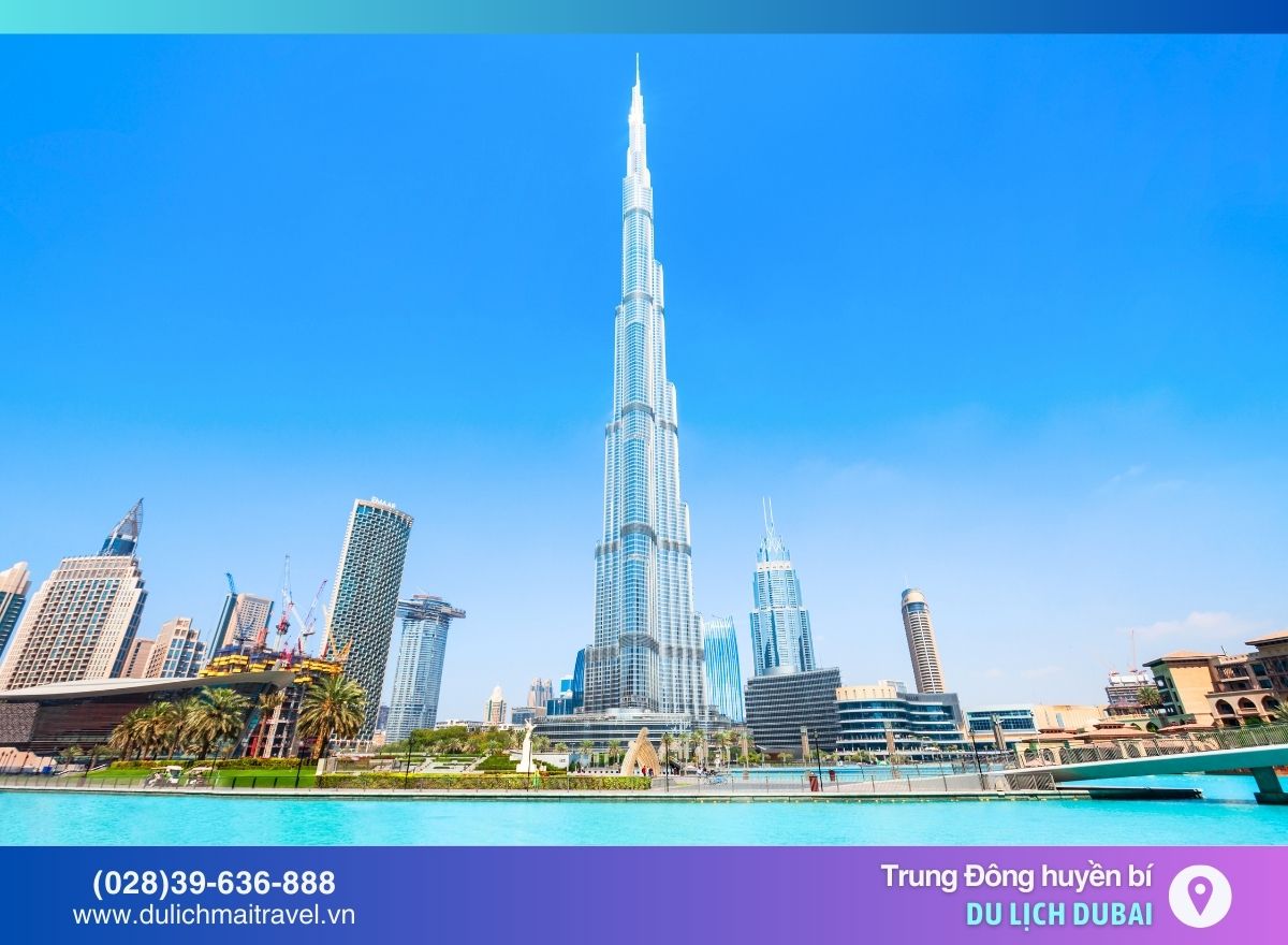 Tòa tháp cao nhất thế giới - Burj Khalifa