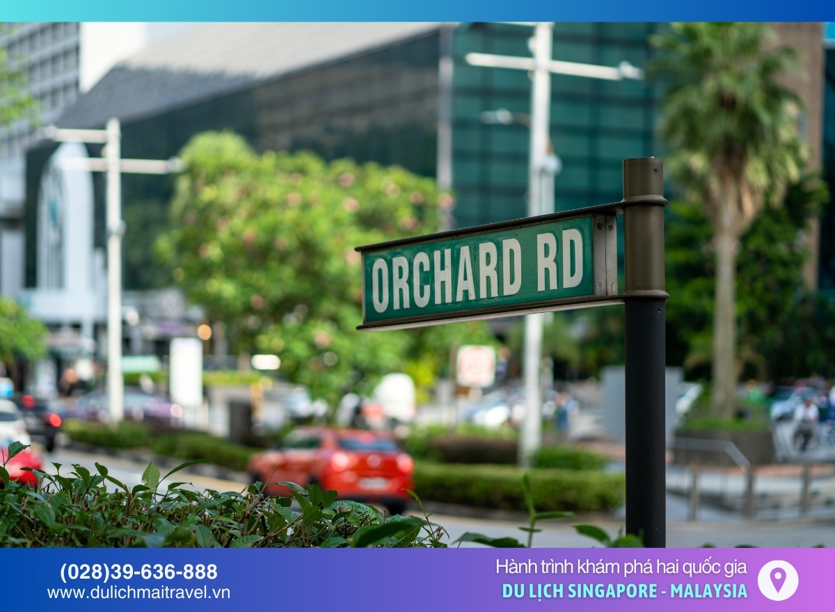 Đại lộ Orchard, trung tâm mua sắm sầm uất nhất Singapore