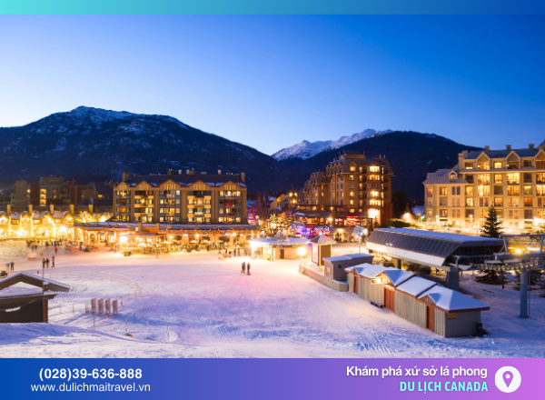 shopping mua sắm tại các của hàng ở Whistler