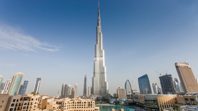 Burj Khalifa là tòa tháp cao nhất thế giới 